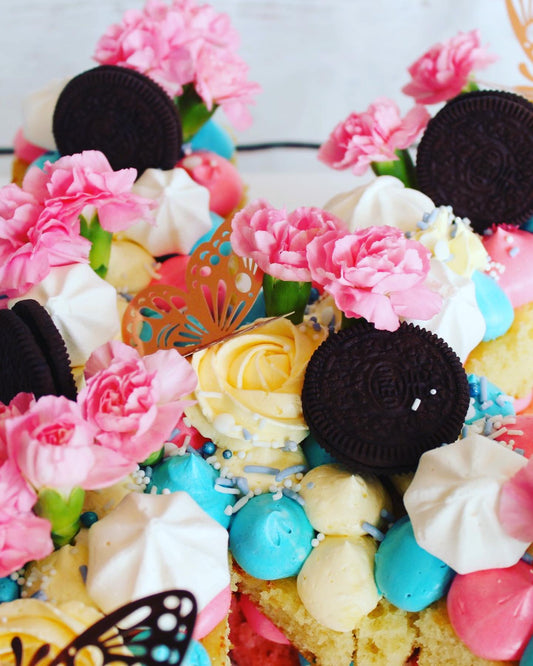 Letter K cake