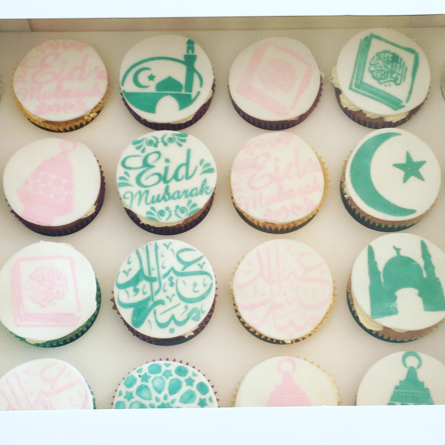 Eid Mubarak Cupcakes