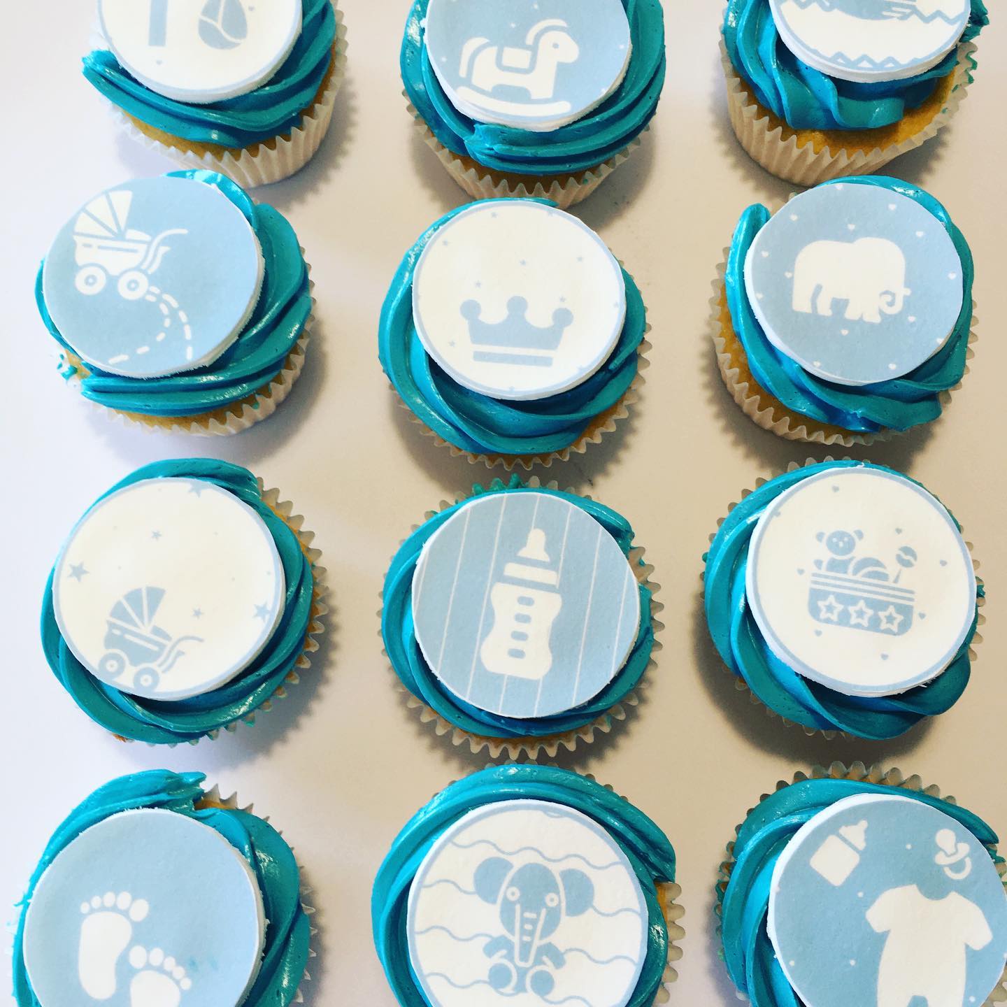 Baby Shower Cupcakes