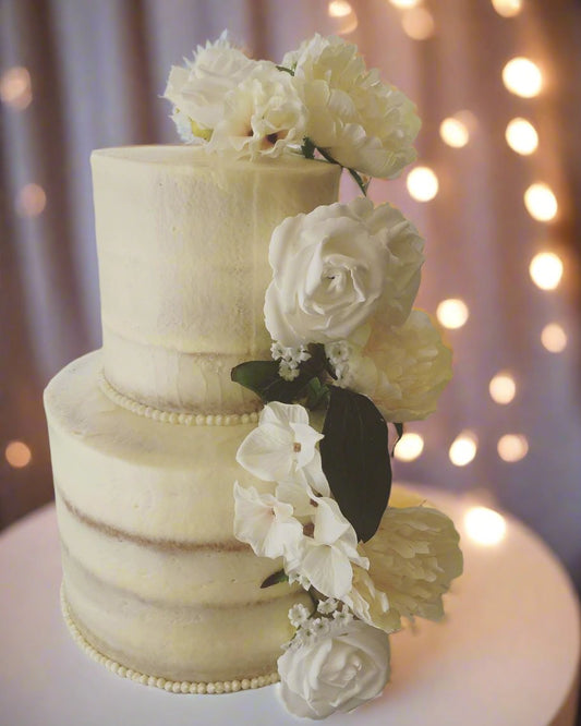 Naked Wedding Cake