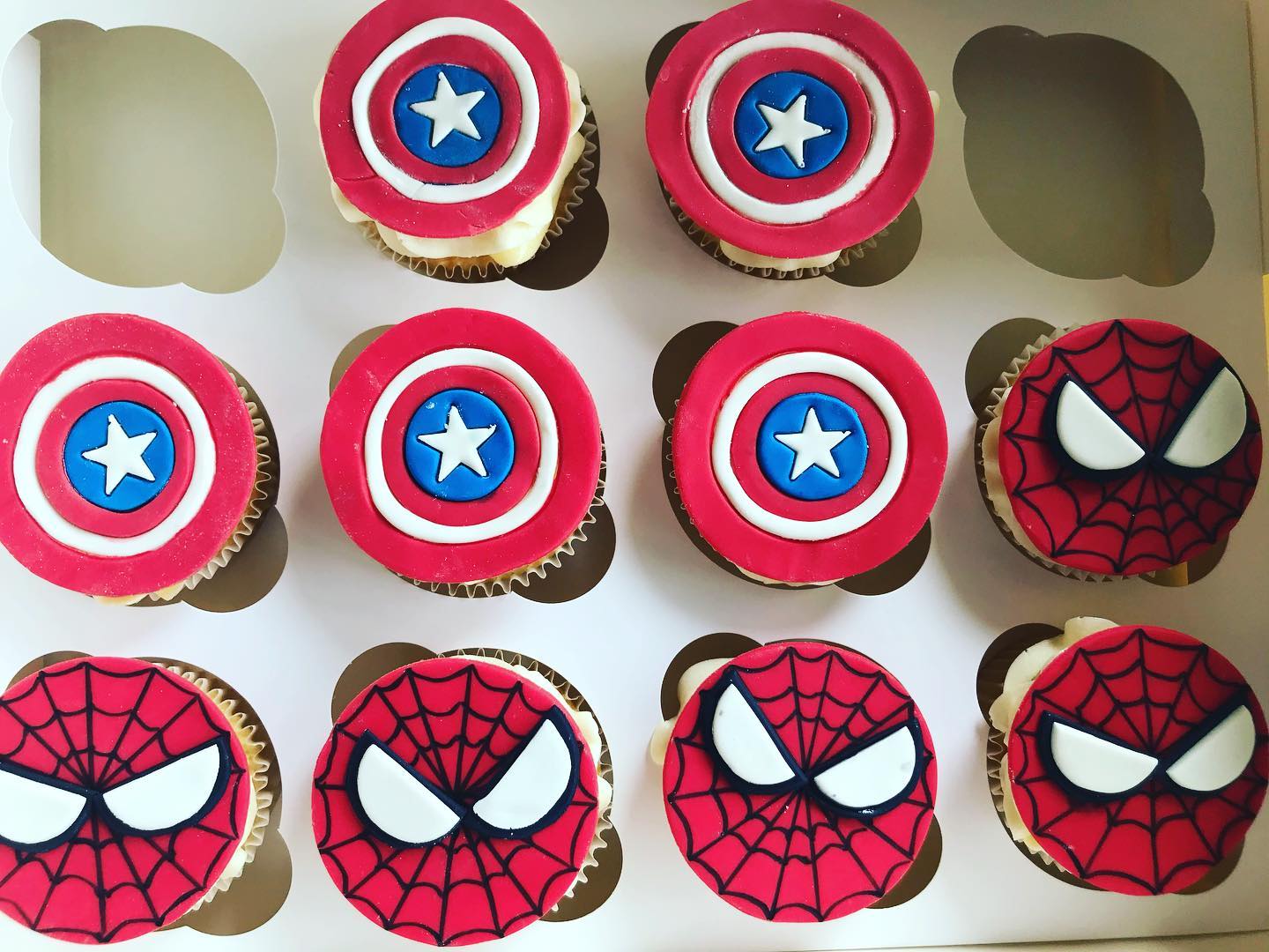 Superhero Cupcakes