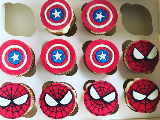 Superhero Cupcakes