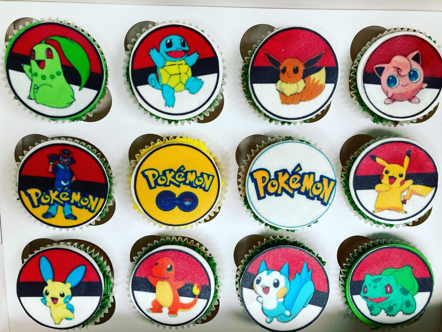 Pokemon Cupcakes