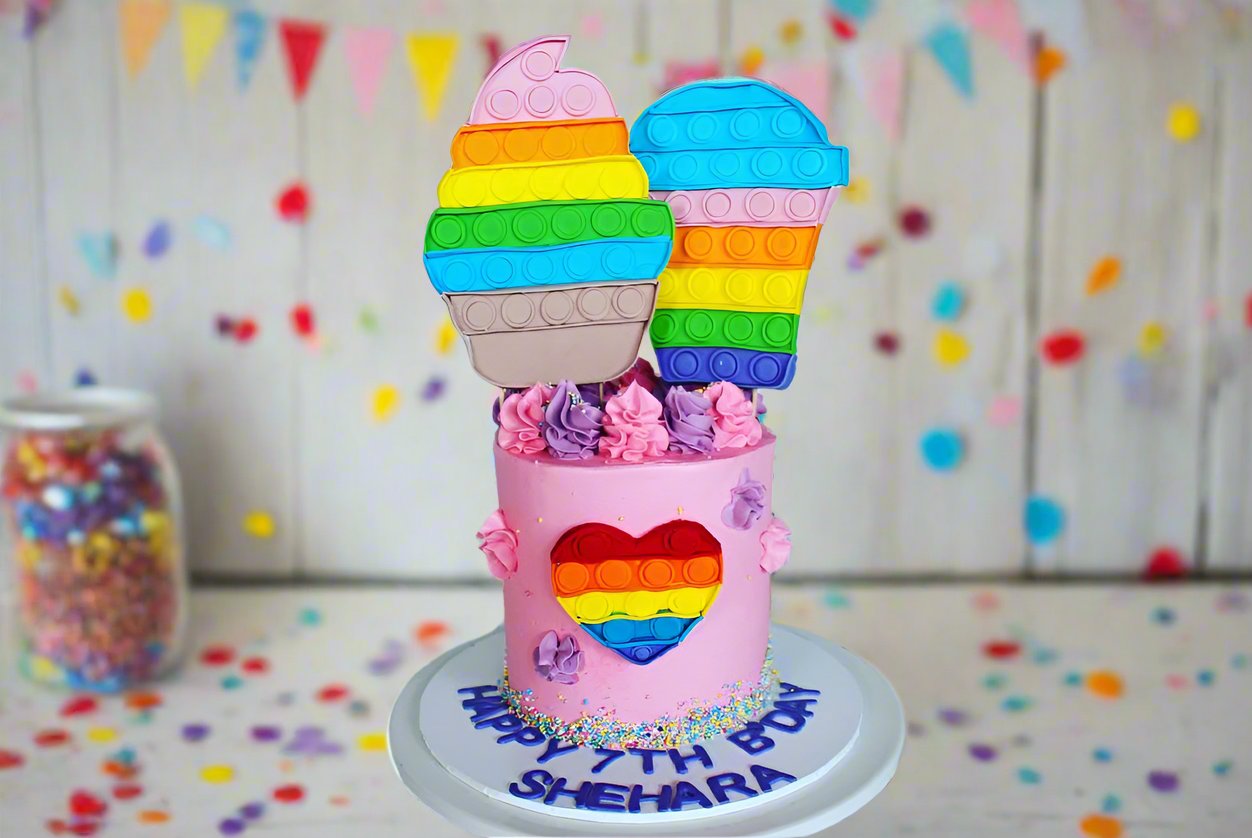 Pop It Cake