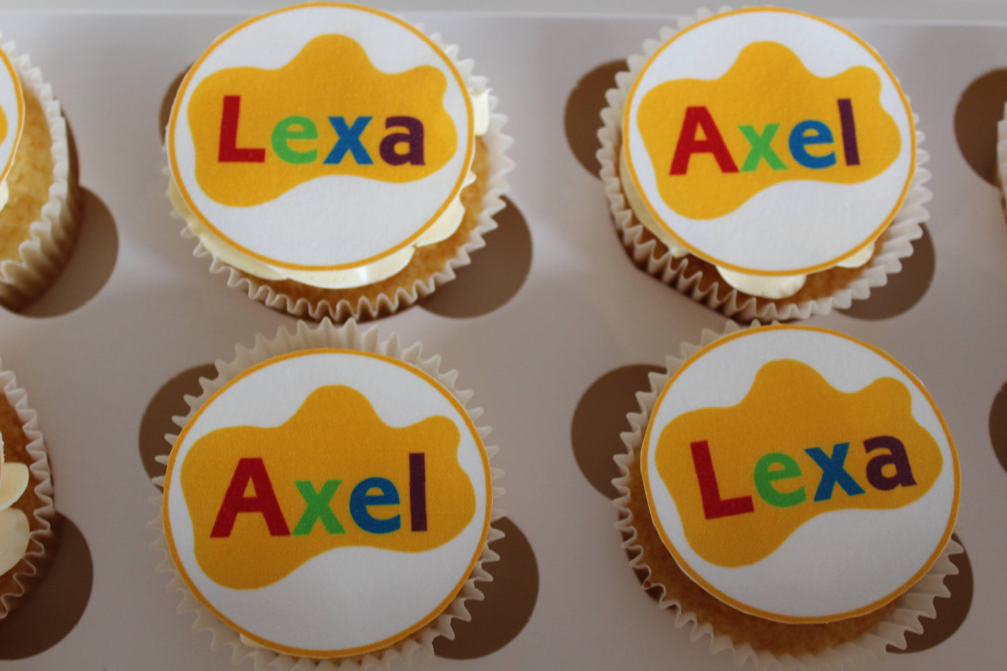 Personalised Wiggles Cucpakes