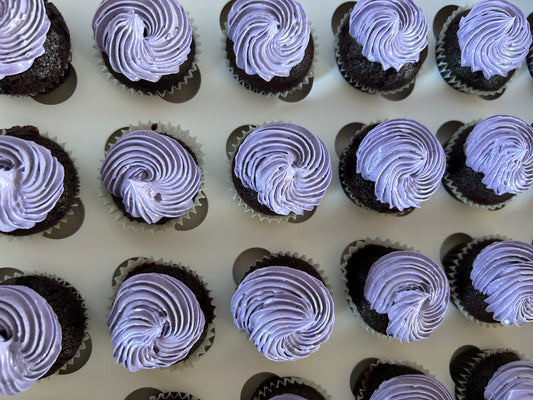 French Swirl Cupcakes