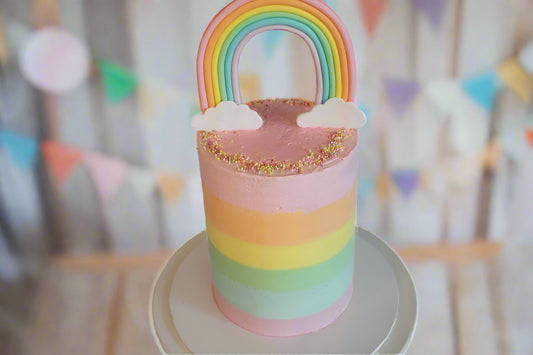 Vegan Rainbow Cake