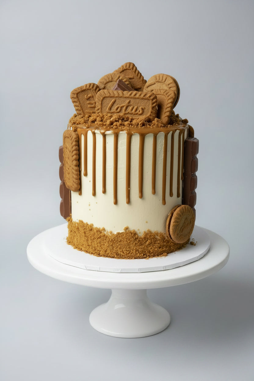 Biscoff Overload Cake