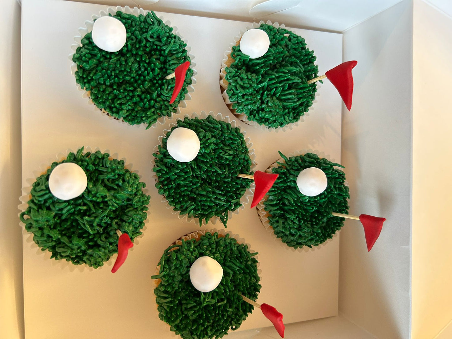 Golf Themed Cupcakes