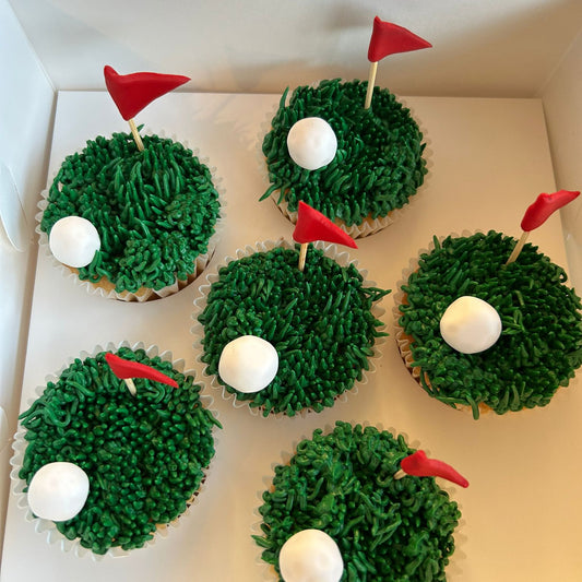 Golf Themed Cupcakes