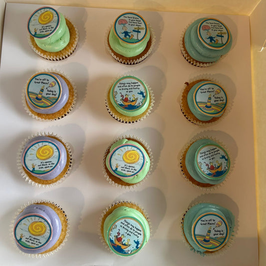 Dr Suess Cupcakes