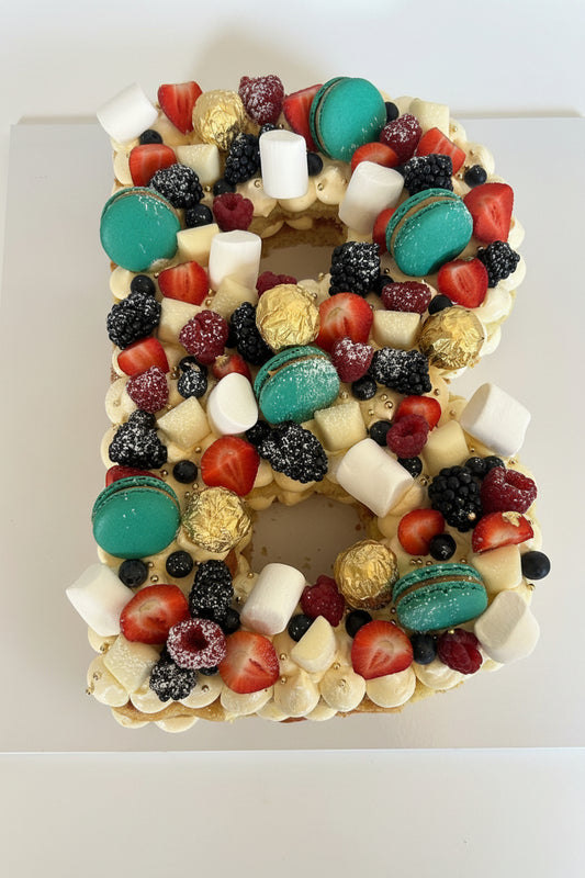Letter B Cake
