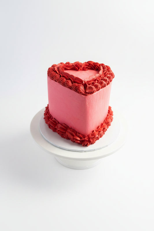 Vintage Heart Cake