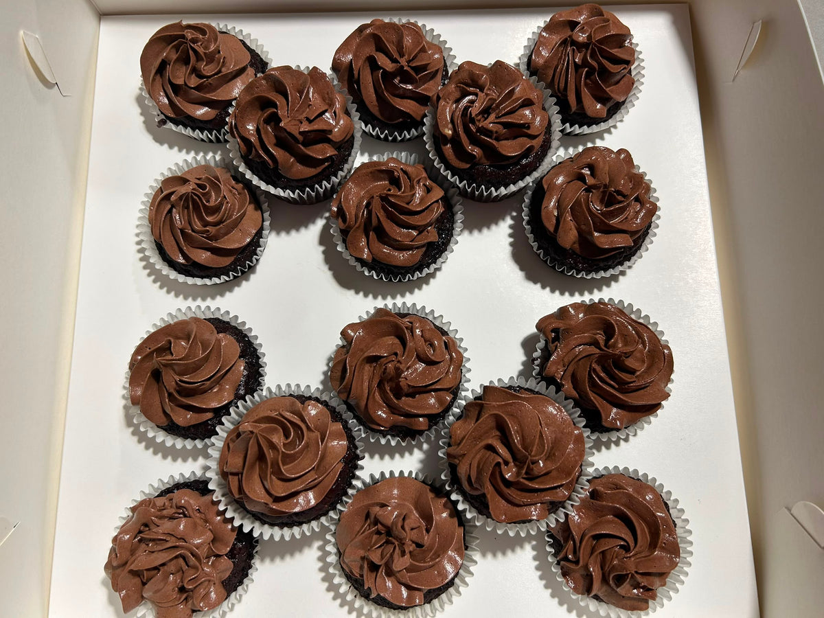 Chocolate GF and Eggless Cupcakes