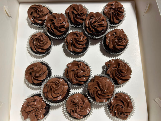 Chocolate GF and Eggless Cupcakes