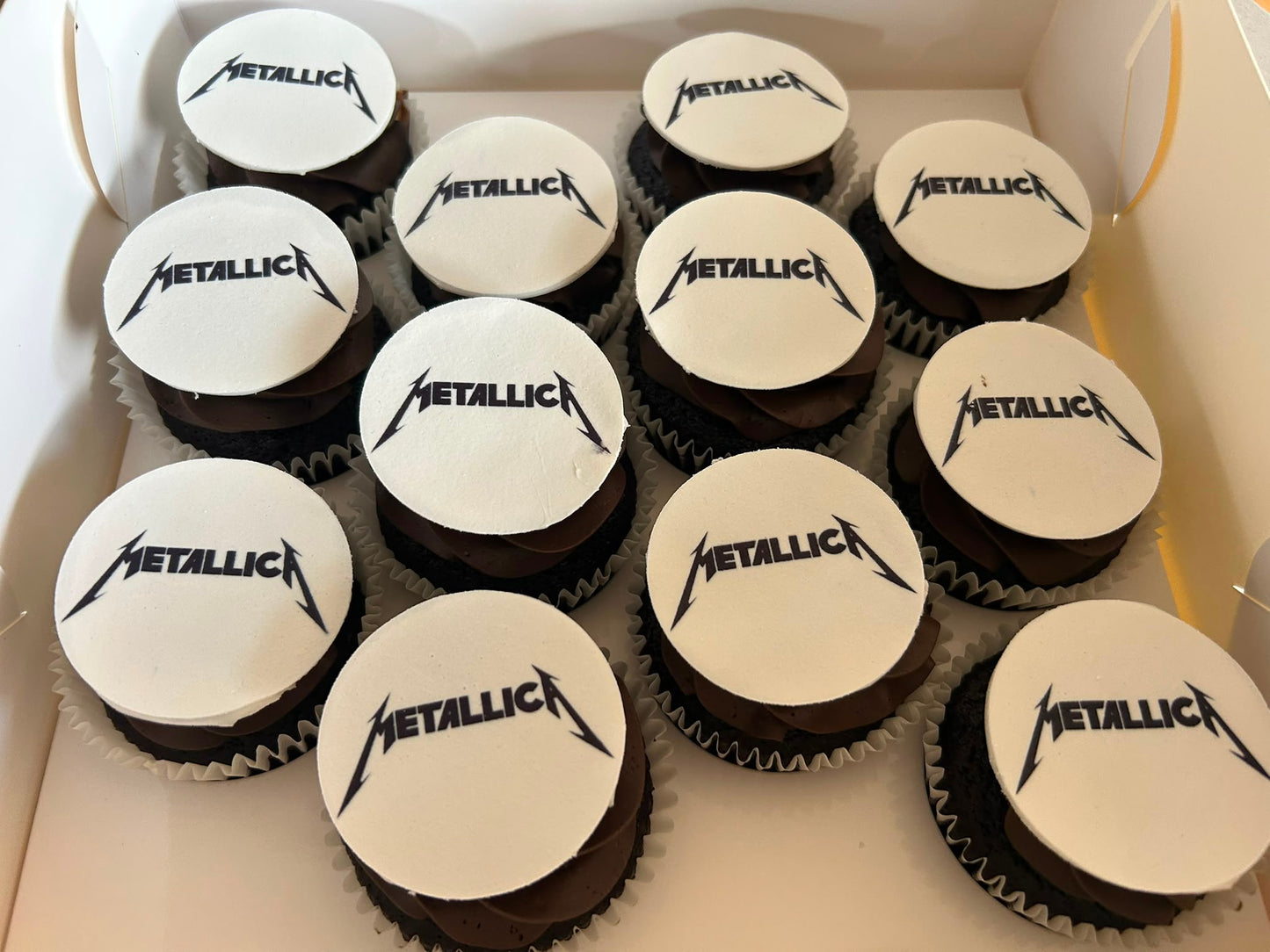 Metallica Cupcakes