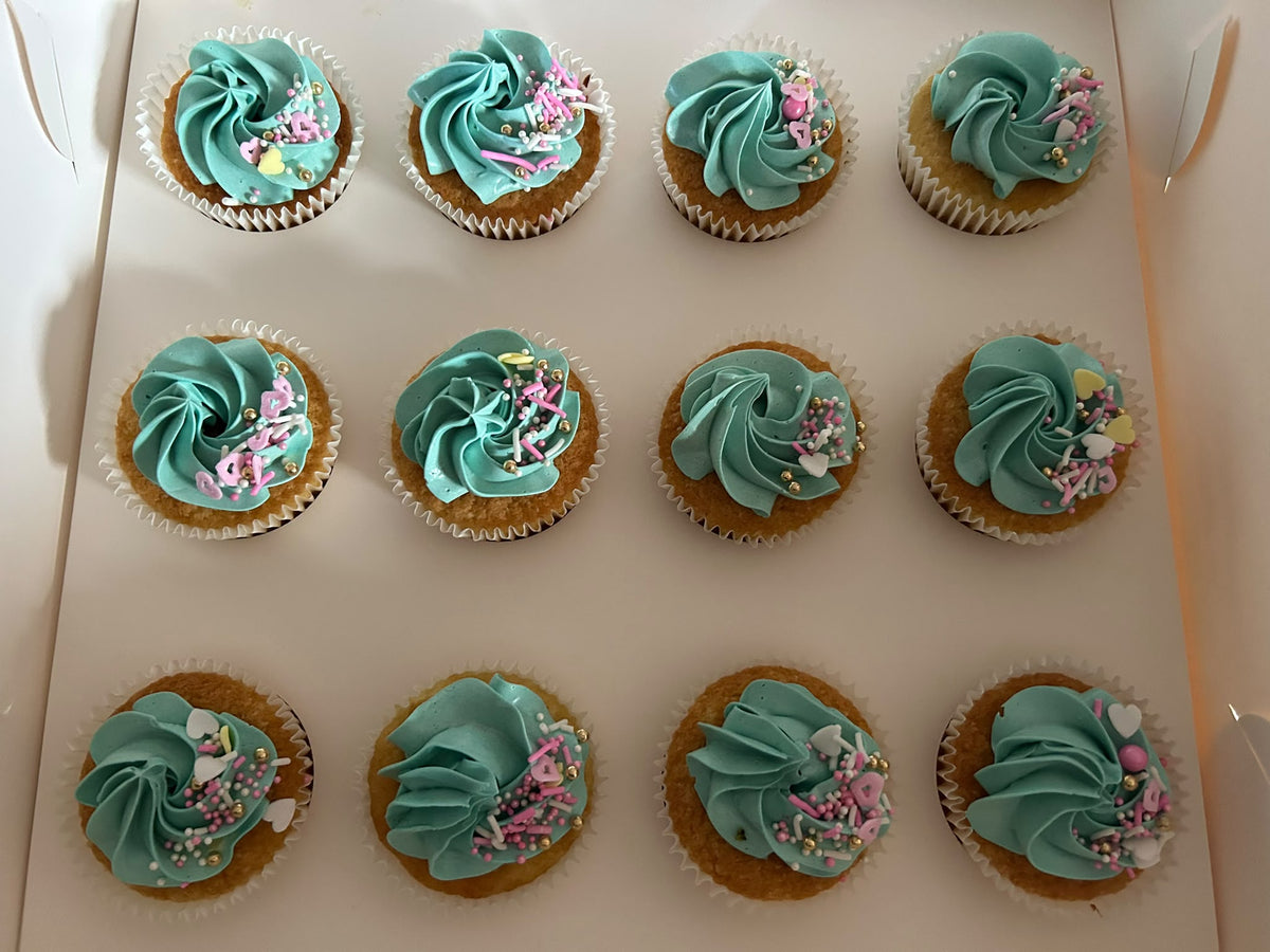 80th Cupcakes