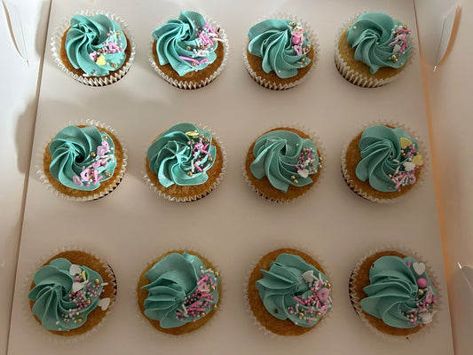 80th Cupcakes