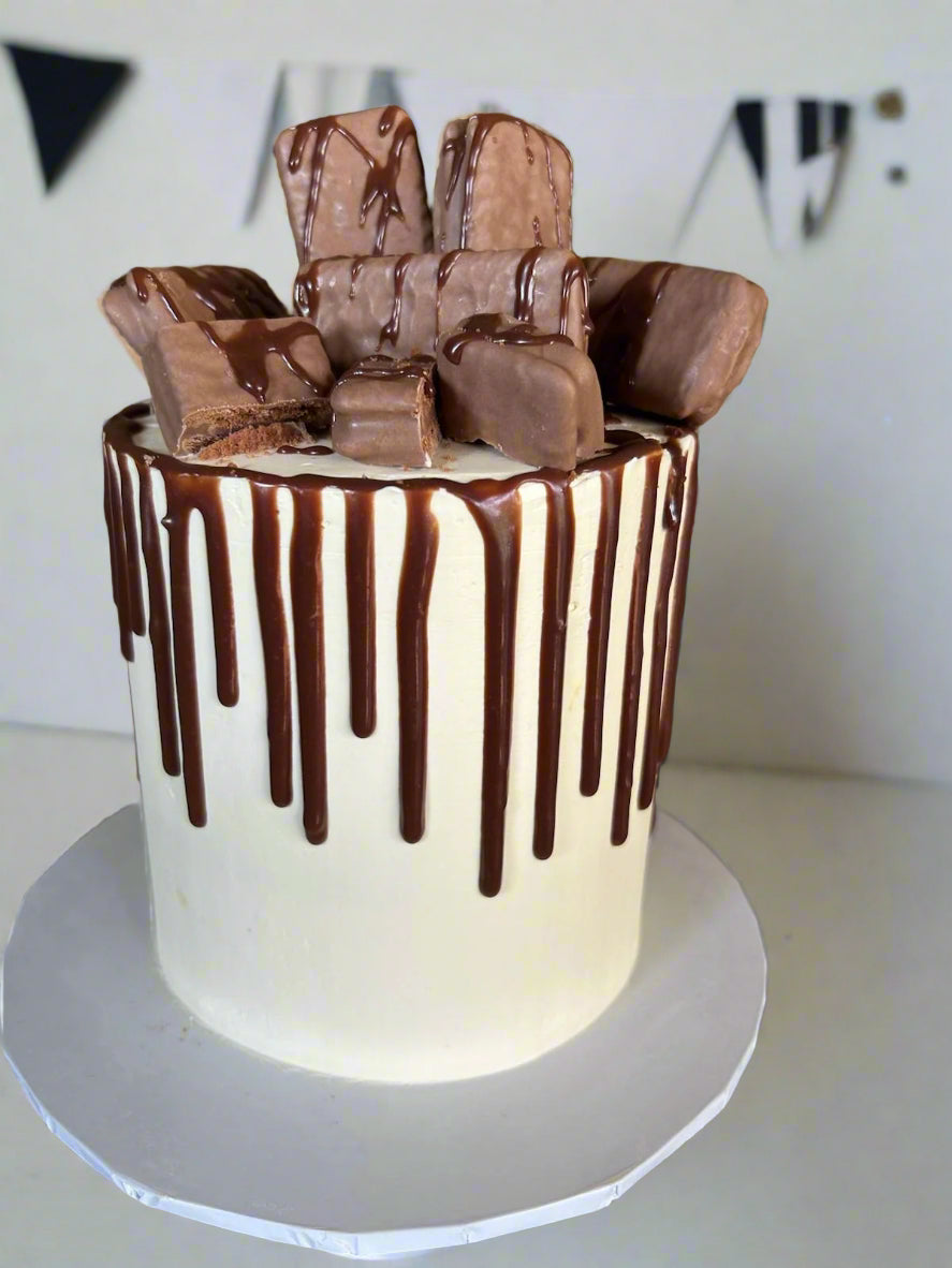 Timtam Overload Drip Cake